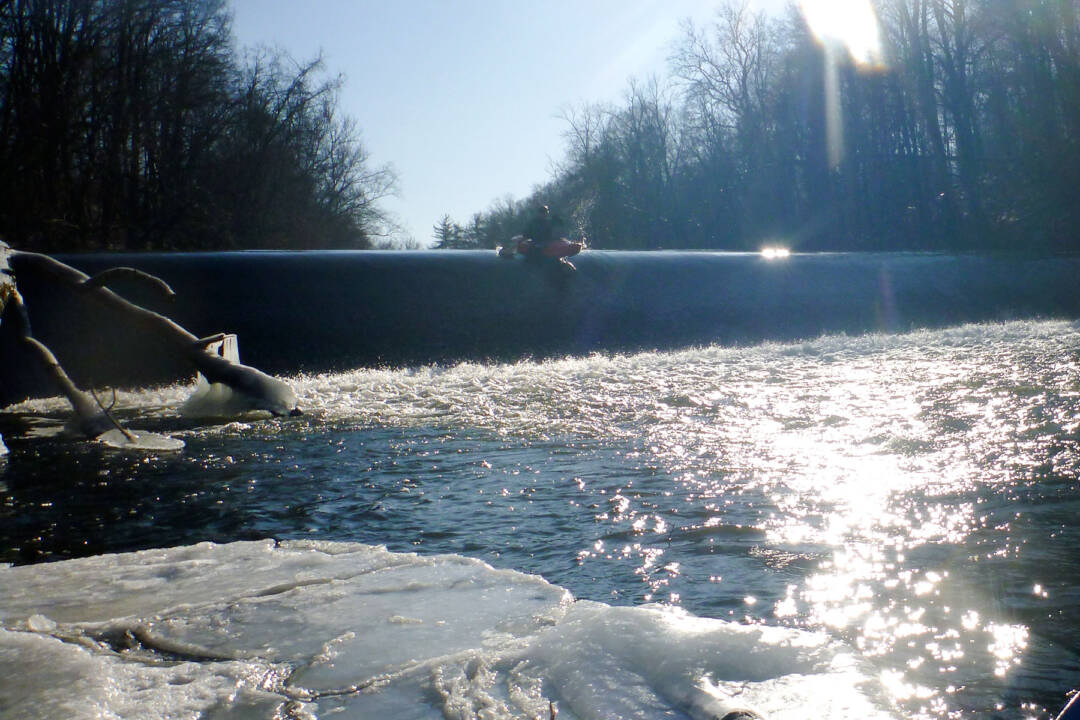 tom running the second dam