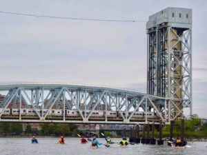 Harlem river -Manhattan during circumnavigation